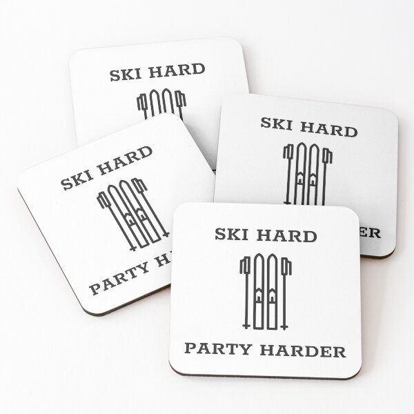 Item preview, ski hard party harder apre ski party  designed and sold by STELATO.
