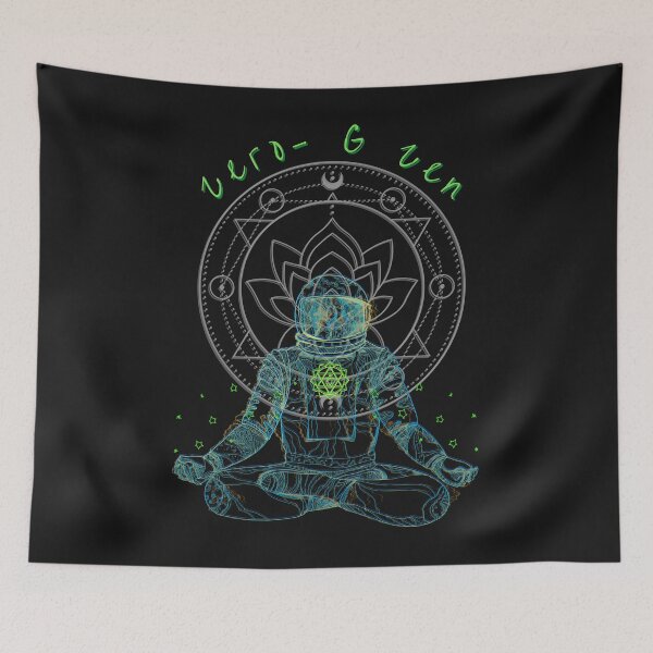 Item preview, Zero-G Zen - Meditating Astronaut - Yoga Astronaut - Chill designed and sold by Soundpups.