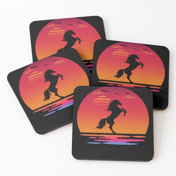 Item preview, horse animal lover Silhouette in nature farmer gift designed and sold by alaechamlal.