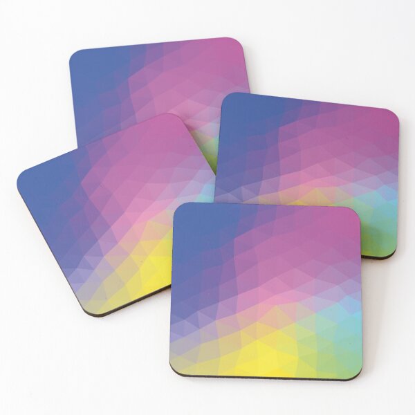 Item preview, Low Poly Abstract Rainbow Gradient designed and sold by shaldesign.
