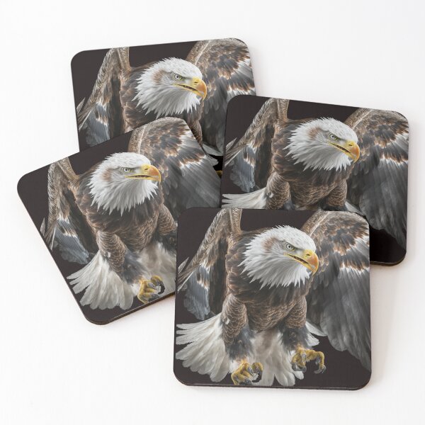 Item preview, Badass Bald Eagle Landing  designed and sold by PharaohofSedona.