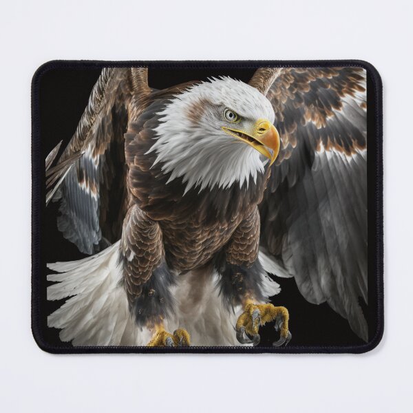 Item preview, Badass Bald Eagle Landing designed and sold by PharaohofSedona.