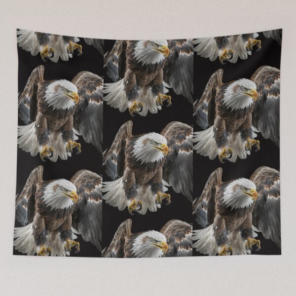 Item preview, Badass Bald Eagle Landing  designed and sold by PharaohofSedona.