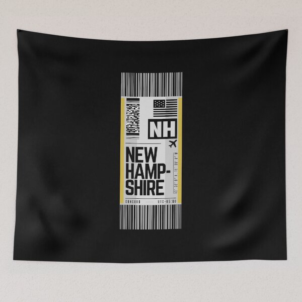 Item preview, NEW HAMPSHIRE NH - Traveler Tag US Home State of New Hampshire designed and sold by LeddsoDello.