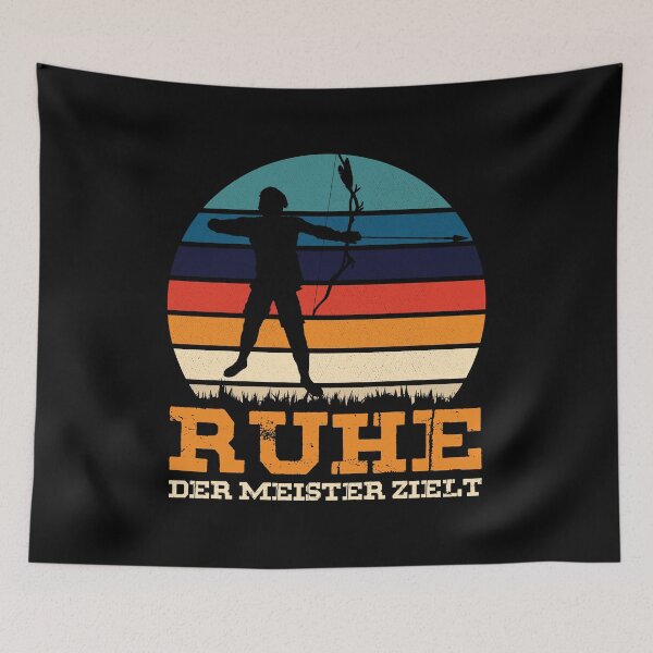 Item preview, Archery Gift Retro Female Archer Archers designed and sold by Lenny Stahl.