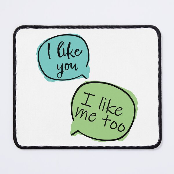 Item preview, I Like You Speech Bubble designed and sold by CreativeDraws42.