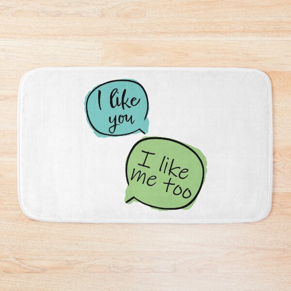 Item preview, I Like You Speech Bubble designed and sold by CreativeDraws42.
