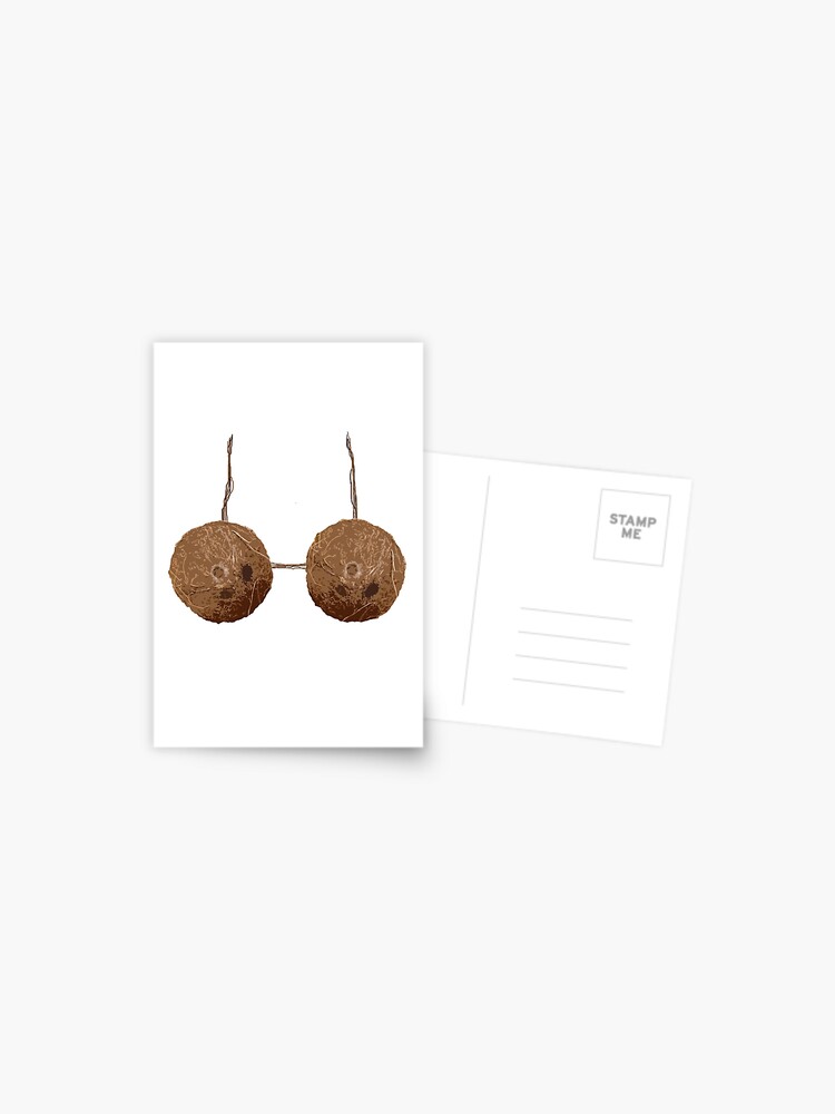 Coconut Bra Postcard for Sale by Shaney442