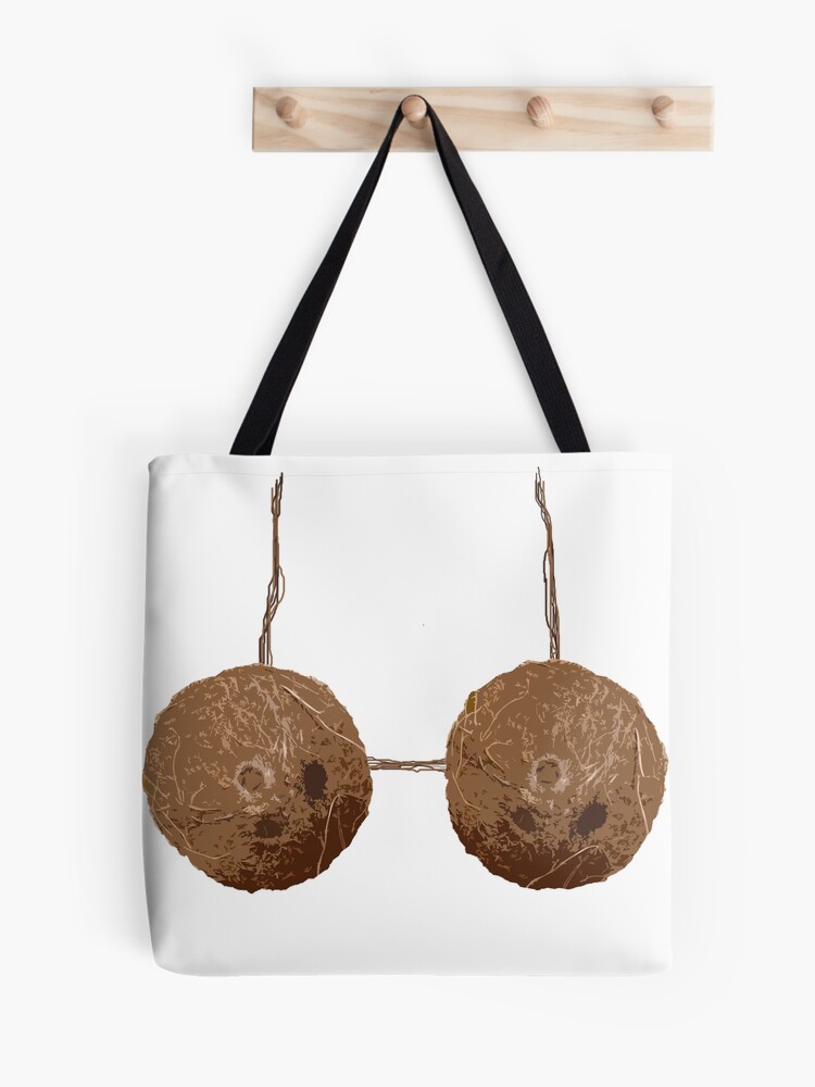 Womens Funny Coconut Bra Summer Halloween Costume Womens | Sticker