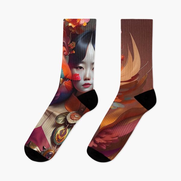 Item preview, Abstract Surreal Artwork - Find Enchantment and in this Colorful Portrait designed and sold by artmanikin.