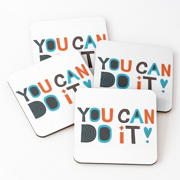Item preview, You Can Do It - Inspirational and Motivational Quote designed and sold by greenoriginals.