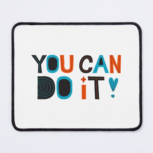 Item preview, You Can Do It - Inspirational and Motivational Quote designed and sold by greenoriginals.