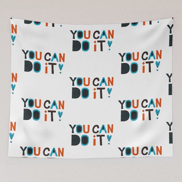 Item preview, You Can Do It - Inspirational and Motivational Quote designed and sold by greenoriginals.