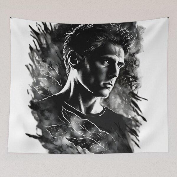 Item preview, determind guy. black and white designed and sold by R&B Art and design.