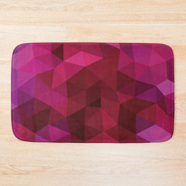 Item preview, Bougainvillea Low Poly Abstract Pink and Purple designed and sold by shaldesign.