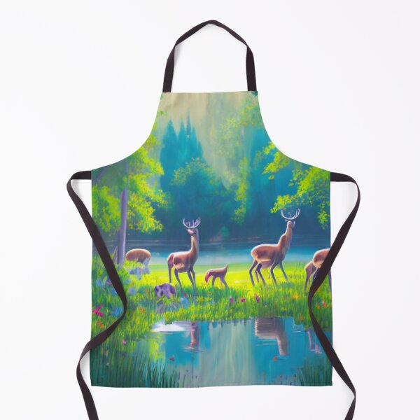 Item preview, The Enchanted Herd and their Lake of Wonder - Deer herd designed and sold by WBP Mart.