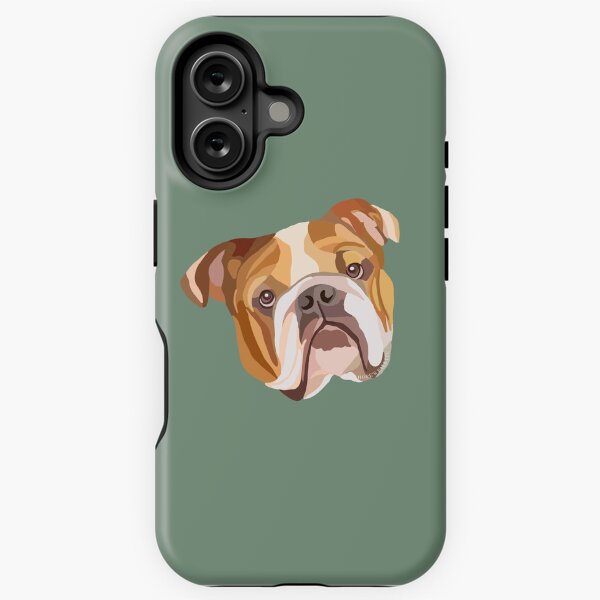 Item preview, Englische Bulldogge Illustration designed and sold by Daisy Ring Art.