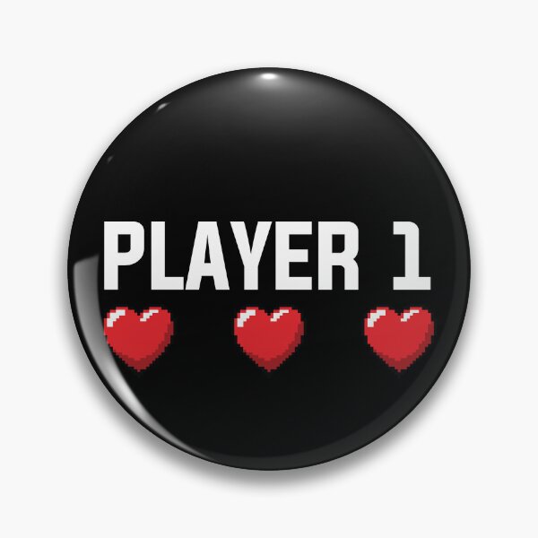 Item preview, Player One Valentine designed and sold by SamuraiGaming.