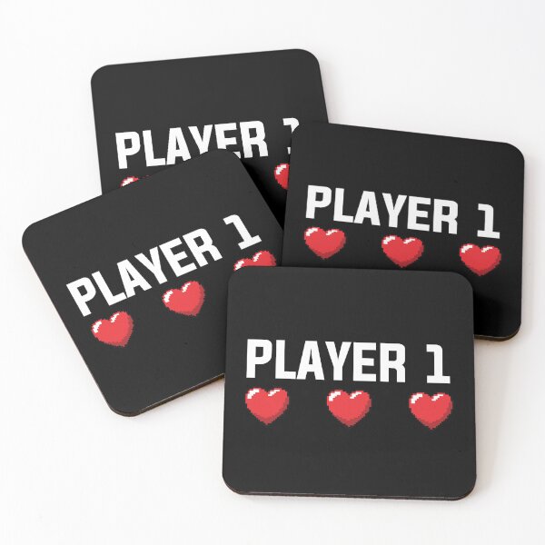 Item preview, Player One Valentine designed and sold by SamuraiGaming.