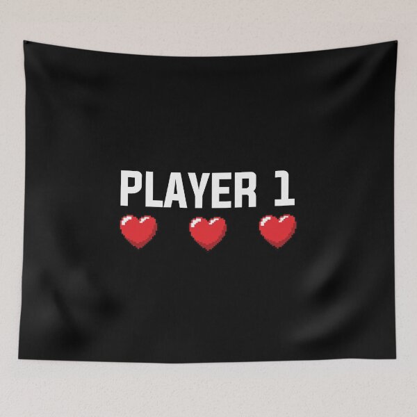 Item preview, Player One Valentine designed and sold by SamuraiGaming.