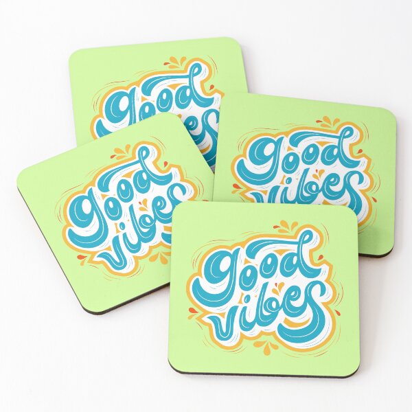 Item preview, Good Vibes - Inspirational and Motivational Quote designed and sold by greenoriginals.