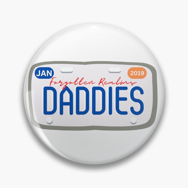 Item preview, Dungeons and Daddies License Plate designed and sold by Spaghetti-hoes.