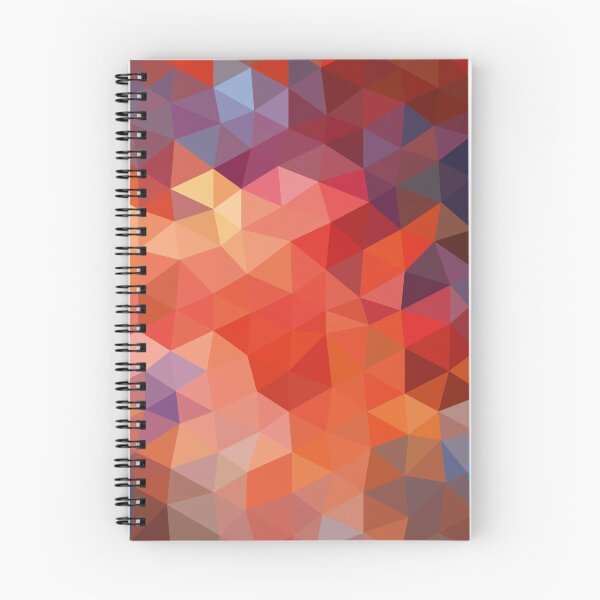 Item preview, Sunburst Low Poly Abstract Pink and Orange designed and sold by shaldesign.