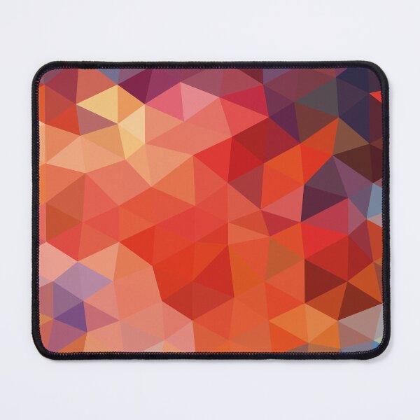 Item preview, Sunburst Low Poly Abstract Pink and Orange designed and sold by shaldesign.