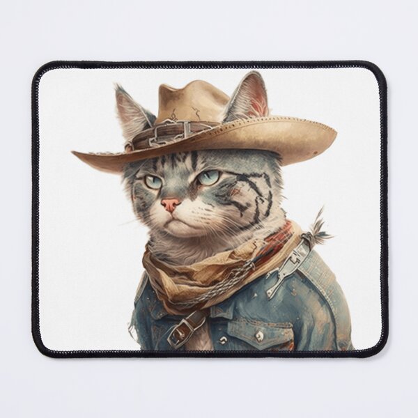 Item preview, Cat Cowboy designed and sold by AdvancedApe.