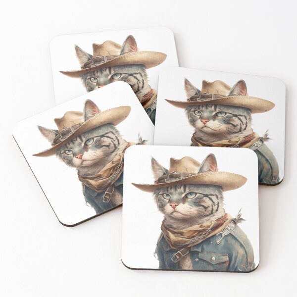 Item preview, Cat Cowboy designed and sold by AdvancedApe.