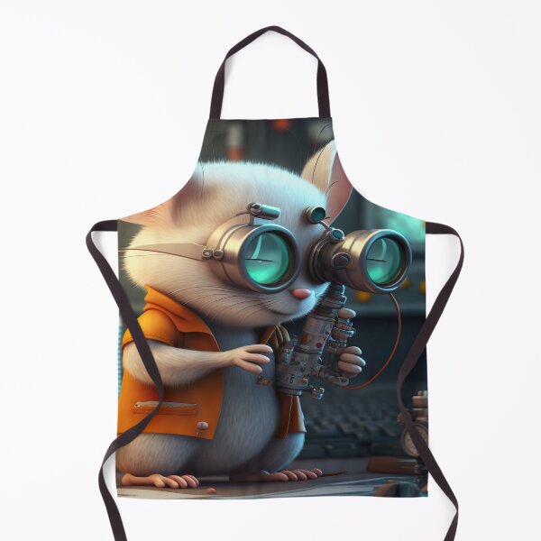 Item preview, Cartoon Animals | Engineer Mouse designed and sold by NanarodsDesign.