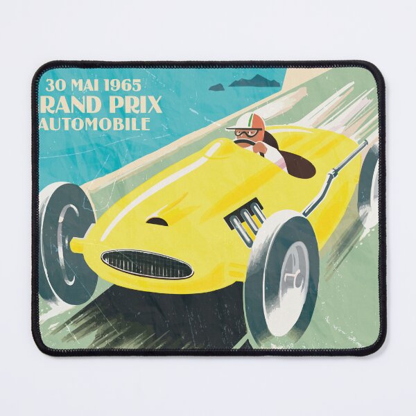 Item preview, Vintage Monaco Poster (Circuit de Monte Carlo) designed and sold by Numero14.