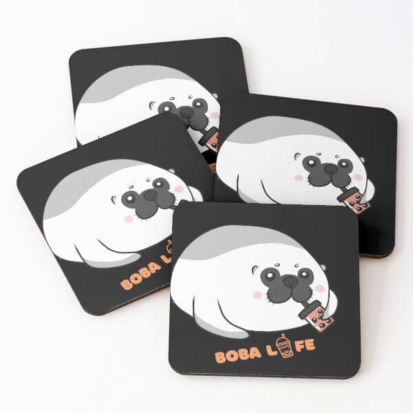 Item preview, Cute Bubble Tea Lover Seal Boba Life designed and sold by Artistusha.