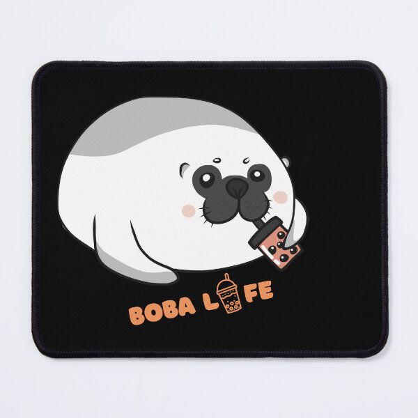 Item preview, Cute Bubble Tea Lover Seal Boba Life designed and sold by Artistusha.