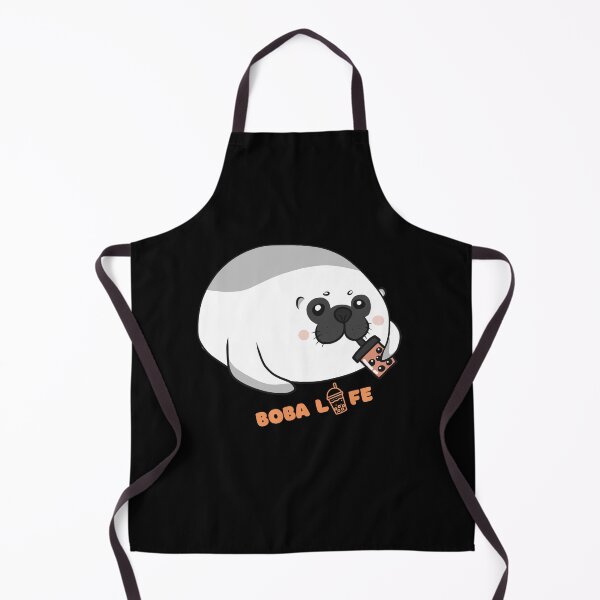 Item preview, Cute Bubble Tea Lover Seal Boba Life designed and sold by Artistusha.