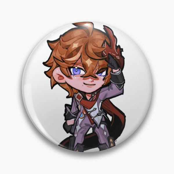 Item preview, Tartaglia/Childe chibi designed and sold by KittsSnaps.