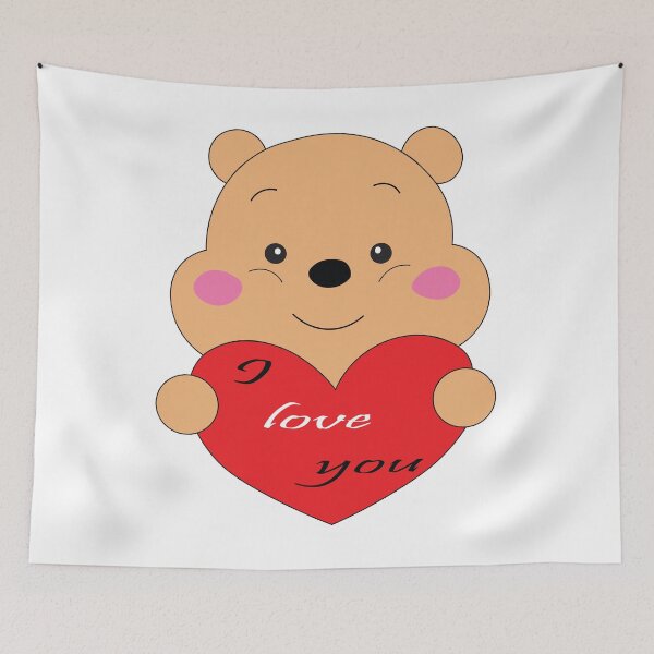 Item preview, I love you Bear Design designed and sold by CheymaBou.