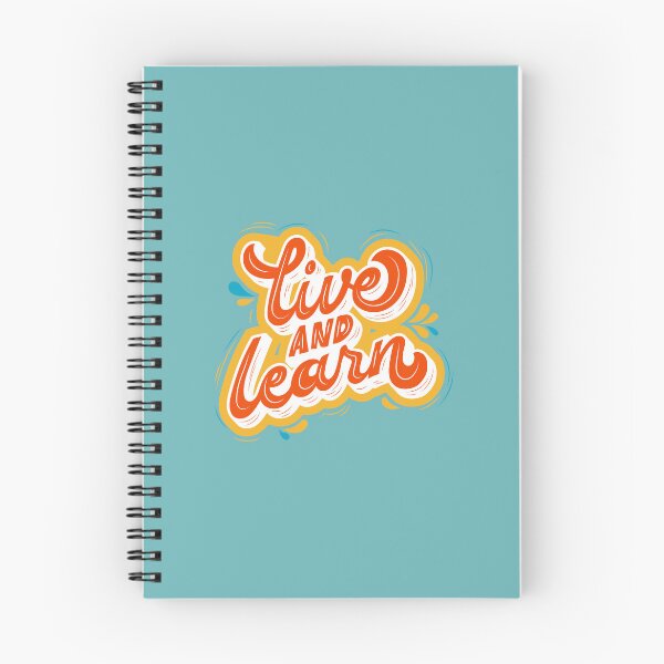 Item preview, Live and Learn - Inspirational and Motivational Quote designed and sold by greenoriginals.
