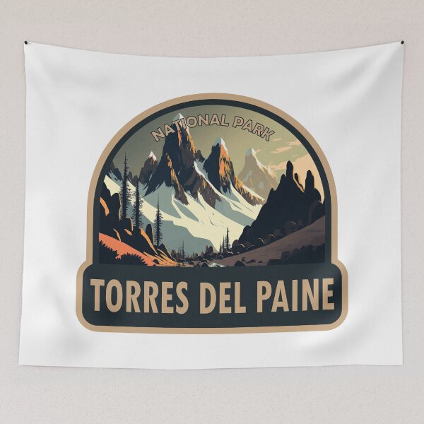 Item preview, Torres del Paine National Park Chile designed and sold by KrisSidDesigns.