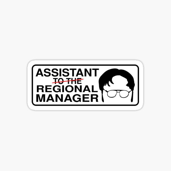 Item preview, Assistant (to the) Regional Manager designed and sold by grxphic.