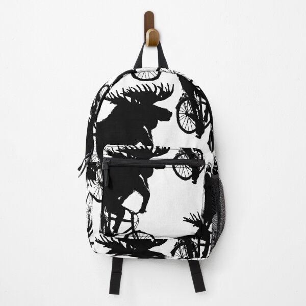 Item preview, Moose on a bicycle designed and sold by calvin jack.