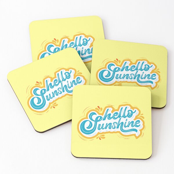 Item preview, Hello Sunshine - Inspirational and Motivational Quote designed and sold by greenoriginals.
