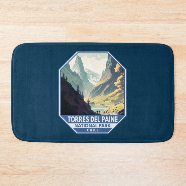 Item preview, Torres del Paine National Park Chile Emblem designed and sold by KrisSidDesigns.