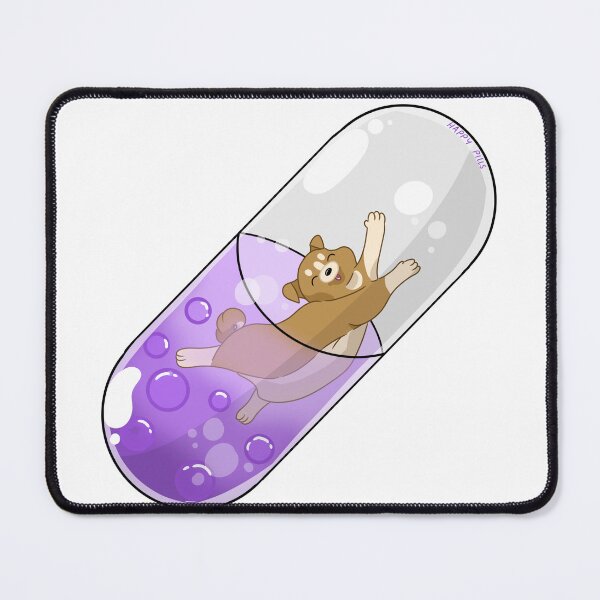Item preview, Doggo Happy Pill  designed and sold by mrixondraws.