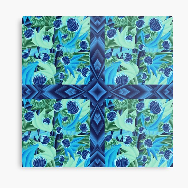 Monotone Metal Print