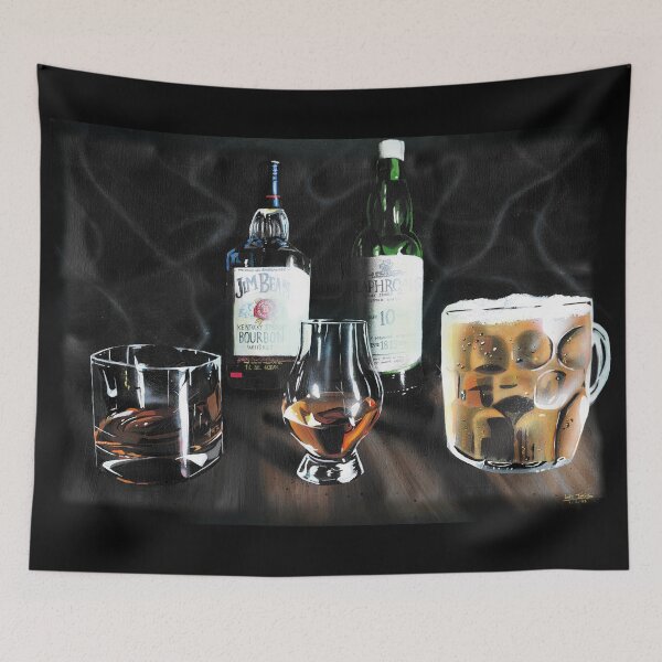 Item preview, One Bourbon One Scotch One Beer designed and sold by Luke Tomlinson Artwork.