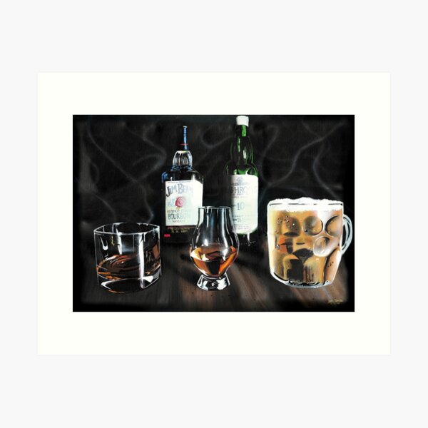 Item preview, One Bourbon One Scotch One Beer designed and sold by Luke Tomlinson Artwork.