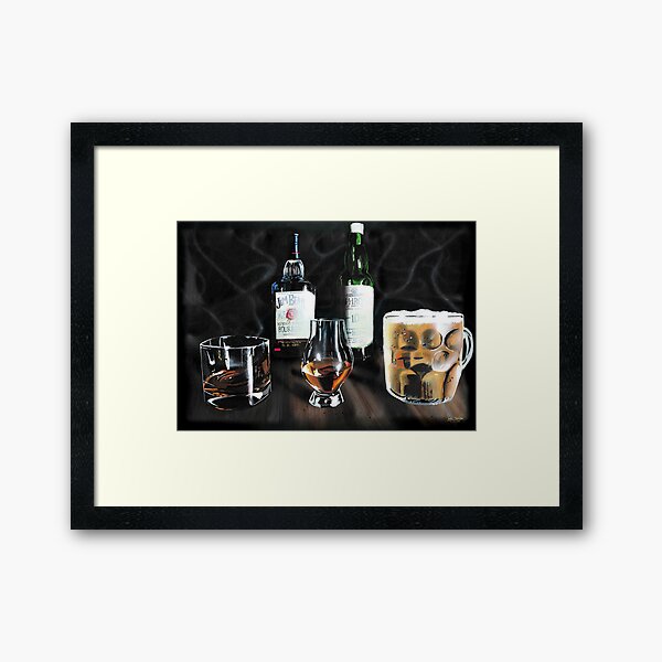 Item preview, One Bourbon One Scotch One Beer designed and sold by Luke Tomlinson Artwork.