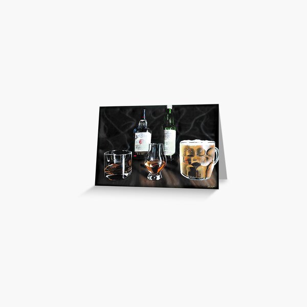 Item preview, One Bourbon One Scotch One Beer designed and sold by Luke Tomlinson Artwork.