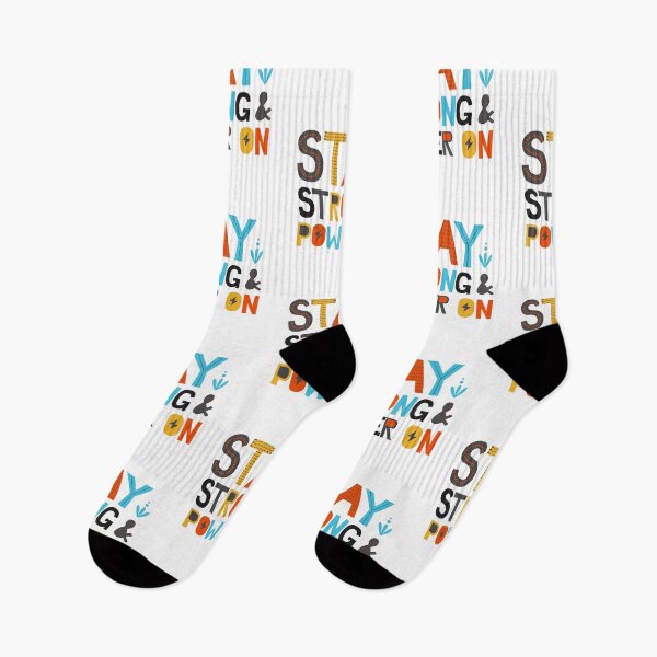 Item preview, Stay Strong and Power On - Inspirational and Motivational Quote designed and sold by greenoriginals.
